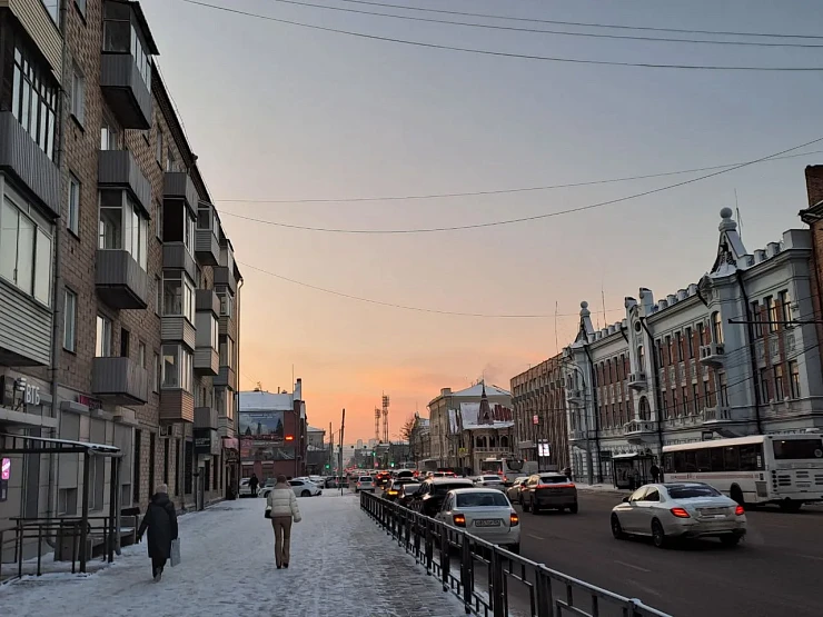 До -18 похолодает в Красноярске в пятницу, 13 февраля